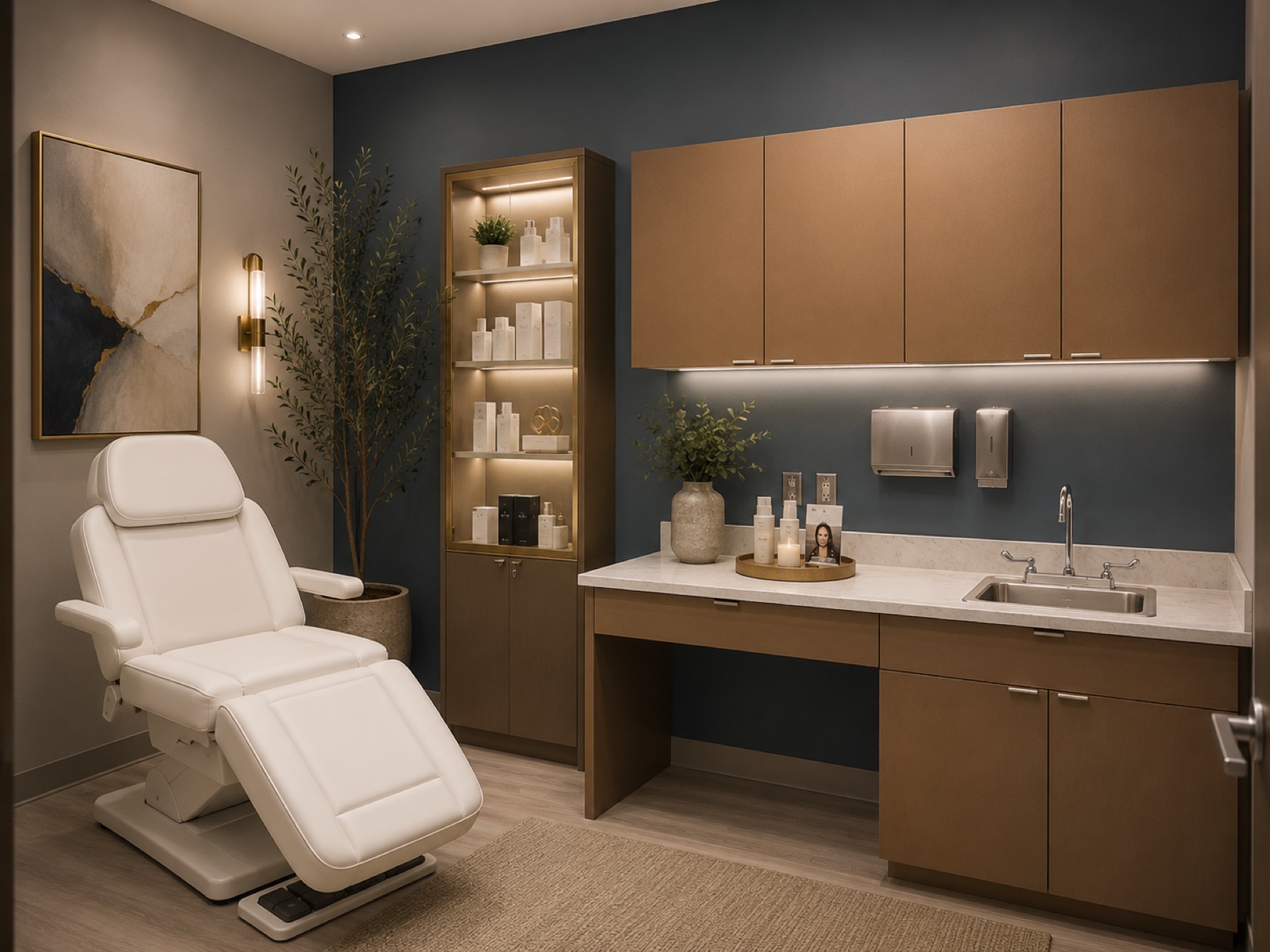 Skincare and treatment products at Balance