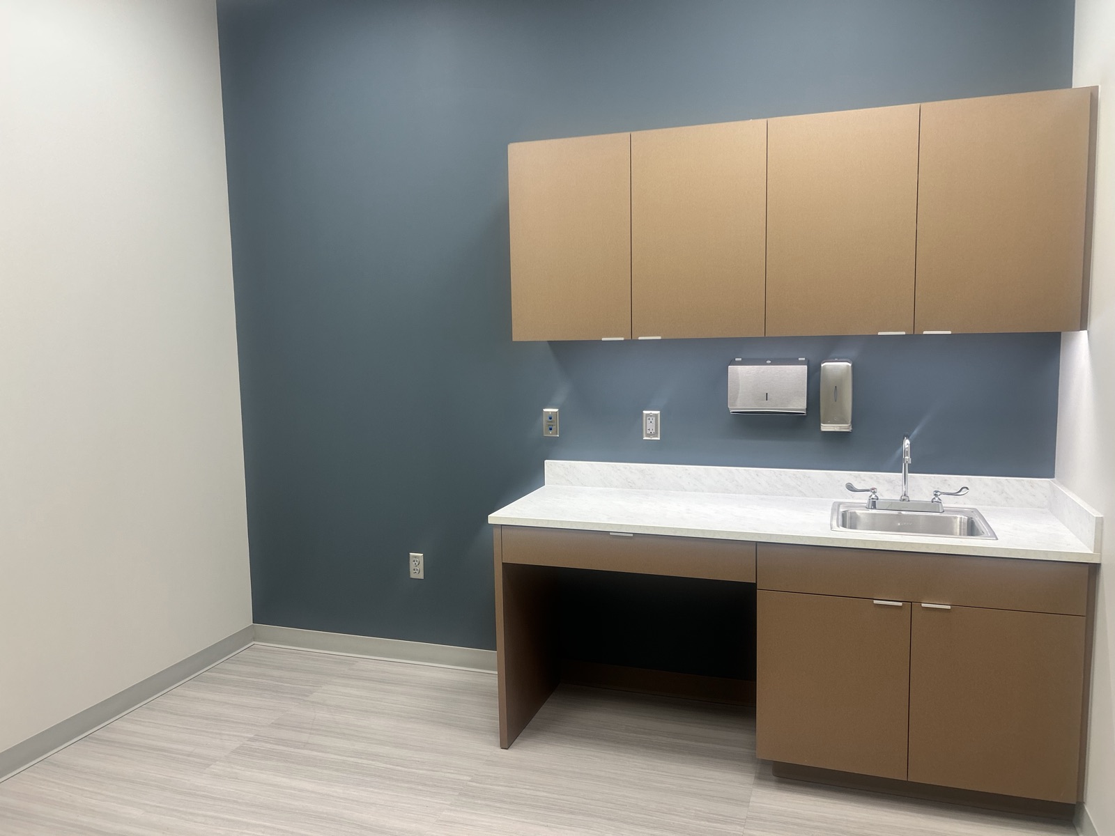 A private treatment room at Balance