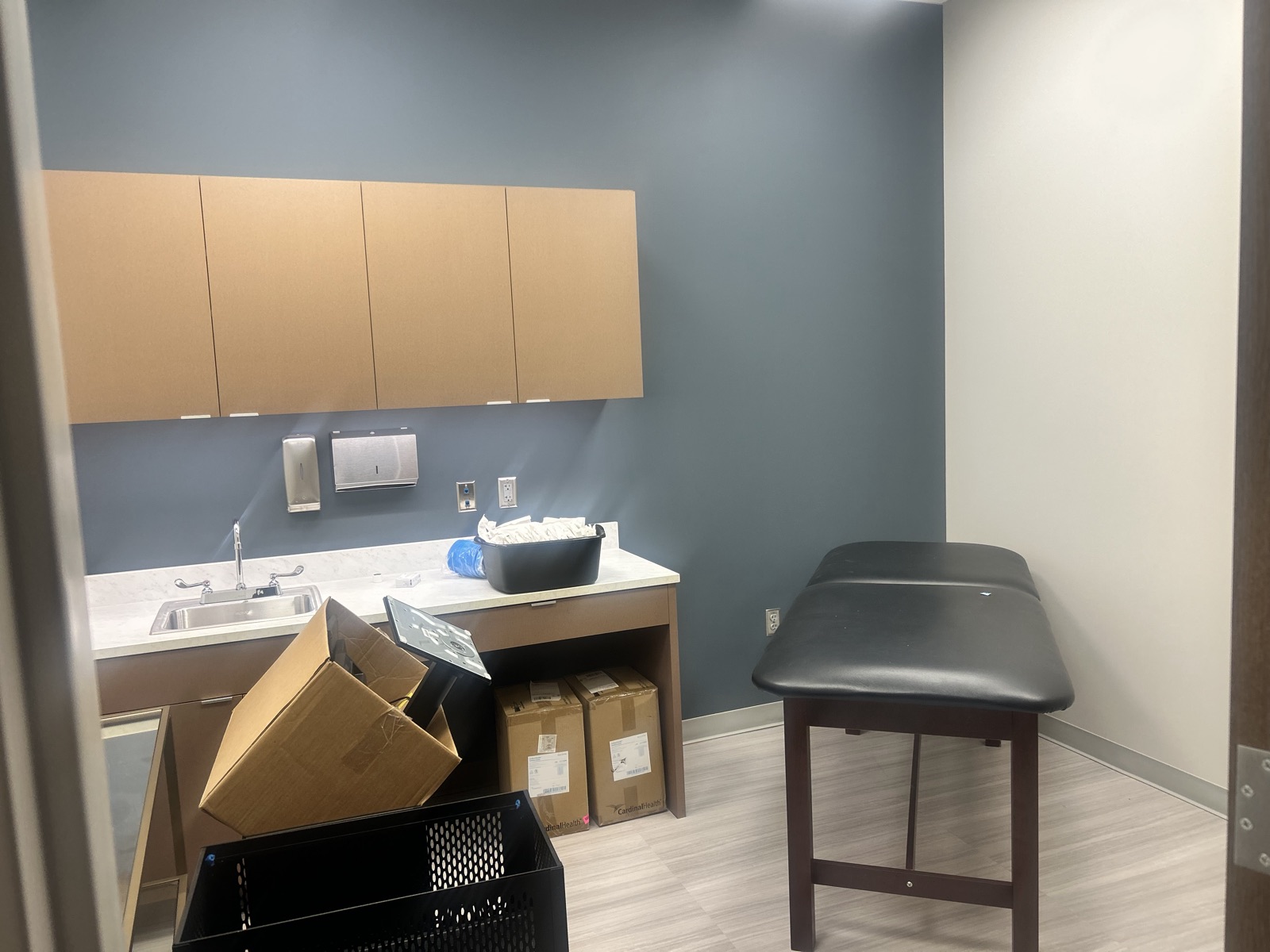 Skin treatment room at Balance Skin & Wellness Institute